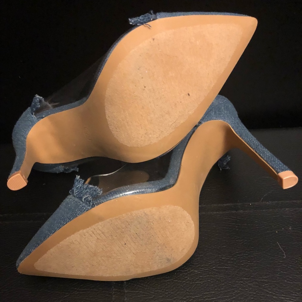Denim Heels - Picture 2 of 3